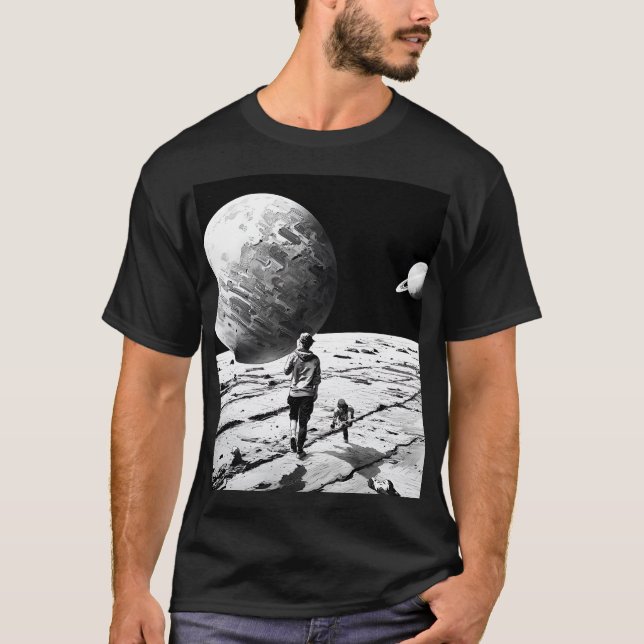 Camiseta O espaço (Frente)