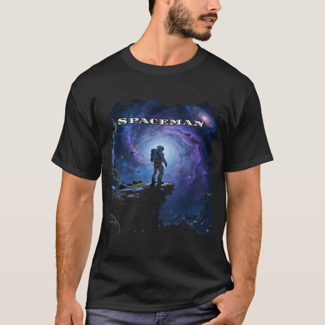 Camiseta O Espaço a Fronteira Final (Frente)