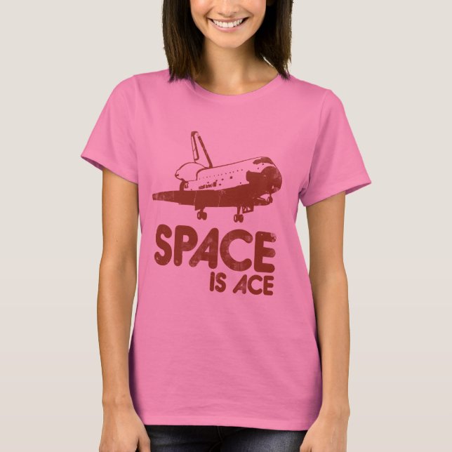 Camiseta O espaço é Ace (Frente)