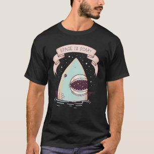 Camiseta O espaço é assustador