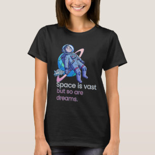 Camiseta O Espaço É Vasto