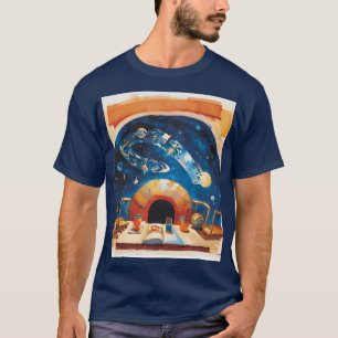 Camiseta O espaço movido pela música
