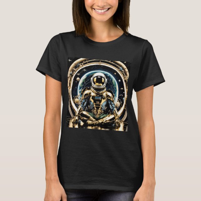 Camiseta O Espaço & o Astronauta#6 (Frente)
