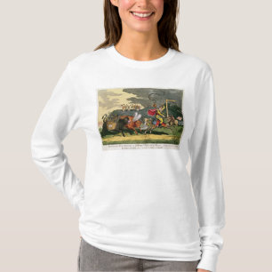 Camiseta O espanhol Bull quebrou o perder ou, o vôo de