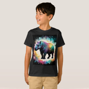Camiseta O Espectral Hippo: Uma Viagem Holográfica