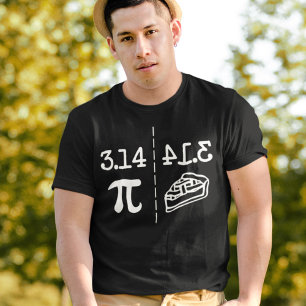 Camiseta O Espelho De Imagem PI Da Piada De Matemática Engr