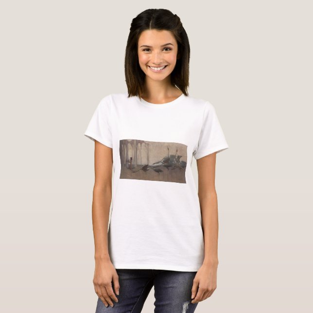 Camiseta O Espírito das Placas Sydney Long Mythology (Frente Completa)