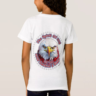 Camiseta O Espírito De 1776, 2026 Águia Vermelha da América