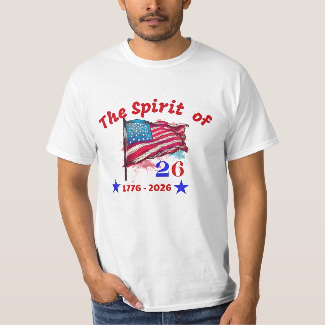 CAMISETA O ESPÍRITO DE 26 (Frente)