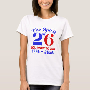 CAMISETA O ESPÍRITO DE 26: A VIAGEM ATÉ 250
