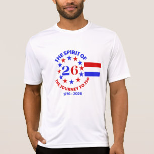 CAMISETA O ESPÍRITO DE 26: A VIAGEM ATÉ 250