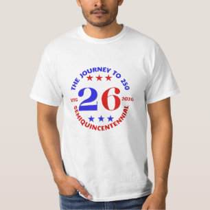 CAMISETA O ESPÍRITO DE 26 - A VIAGEM PARA 250