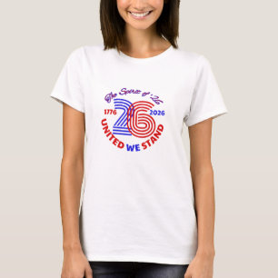 CAMISETA O ESPÍRITO DE 26 - UNIDOS NÓS ESTAMOS