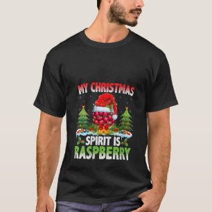 Camiseta O Espírito De Natal Do Papai Noel Veste Ra