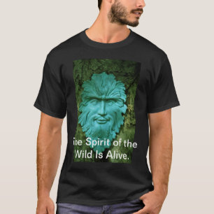 Camiseta O espírito do selvagem está vivo