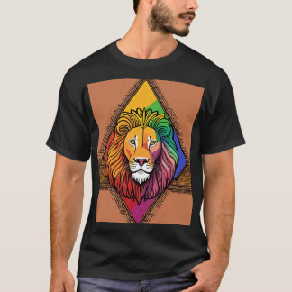 Camiseta "O Espírito do Selvagem: Lion T-Shirt"