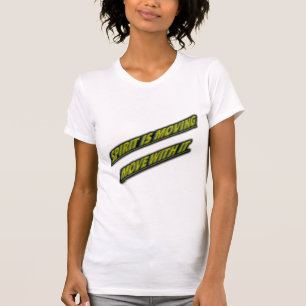 Camiseta O Espírito está a mover-se com o T-Shirt