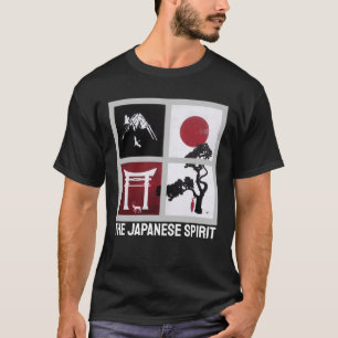Camiseta O Espírito Japonês Pintura por Alfred Fox