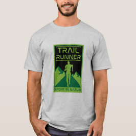 Camiseta O Esporte De Trilha Na Natureza