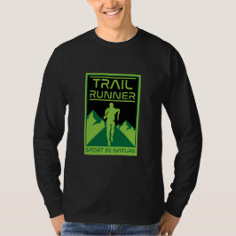 Camiseta O Esporte De Trilha Na Natureza