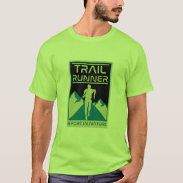 Camiseta O Esporte De Trilha Na Natureza