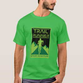 Camiseta O Esporte De Trilha Na Natureza