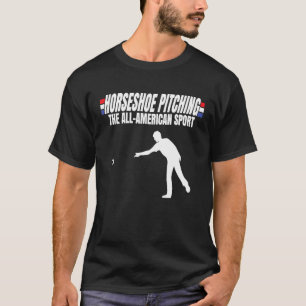 Camiseta O Esporte Totalmente Americano Bandeira dos EUA L