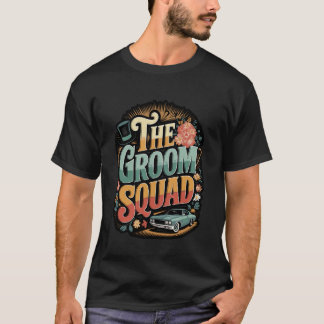 Camiseta O Esquadrão do Noivo Festa de Despedida de Solteir