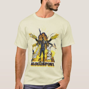 Camiseta O Esquadrão Suicida Ação de sangue