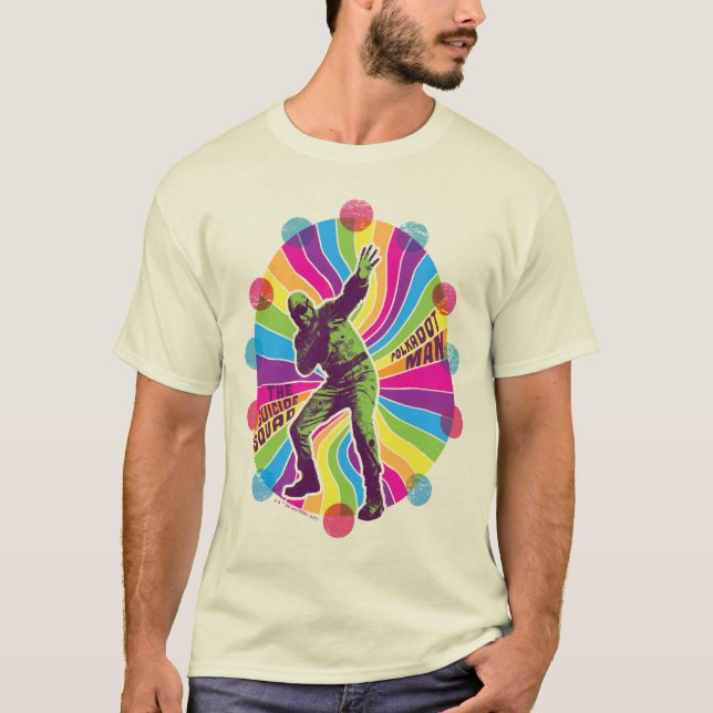 Camiseta O Esquadrão Suicida | Polka-Dot Man Psychedelic (Frente)
