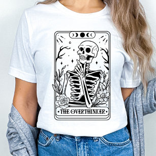 Camiseta O Esqueleto do Tarot do Pensador