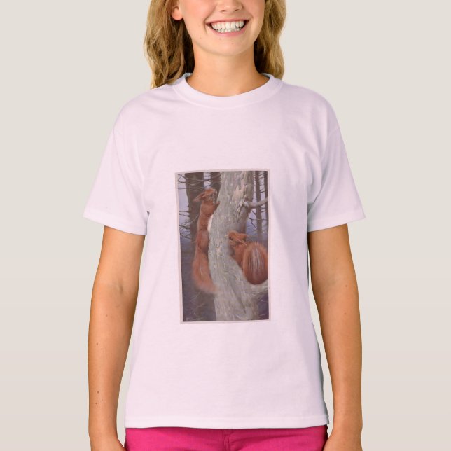 Camiseta O ESQUILO (Sciurus vulgaris) (Frente)