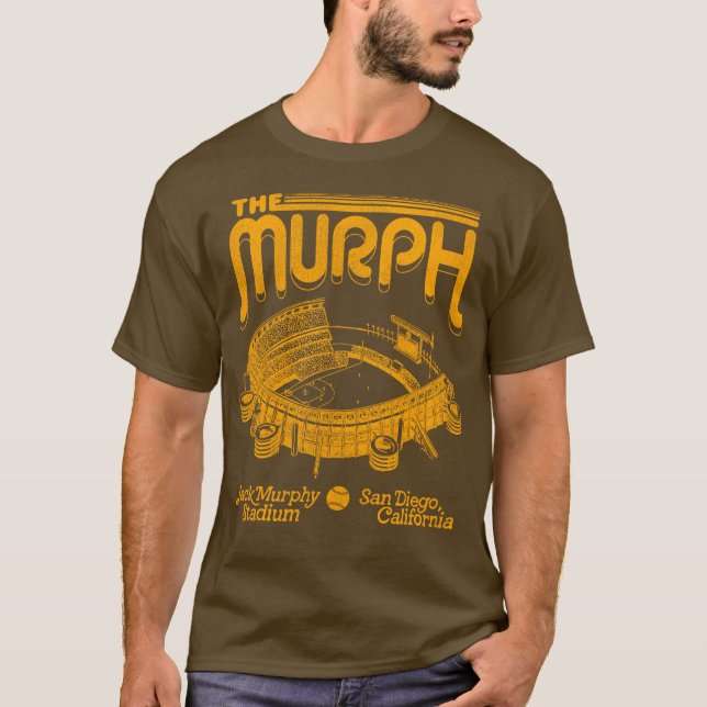 Camiseta O Estádio MURPH Defunct Baseball Jack Murphy (Frente)