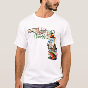 Camiseta O Estado Da Flórida