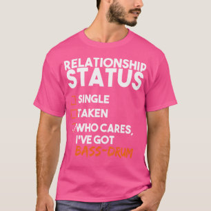 Camiseta O Estado Da Relação Que Tenho É Engraçado De Bass-