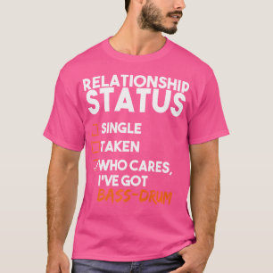 Camiseta O Estado Da Relação Que Tenho É Engraçado De Bass-