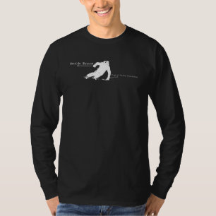 Camiseta O estado de ânimo do cão (preto)