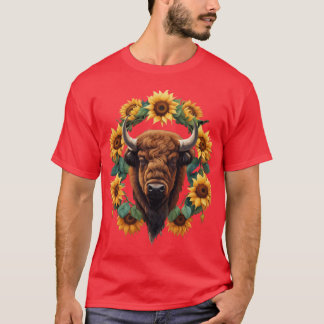 Camiseta O Estado De Girassol Do Kansas v2, Design Sem Cost