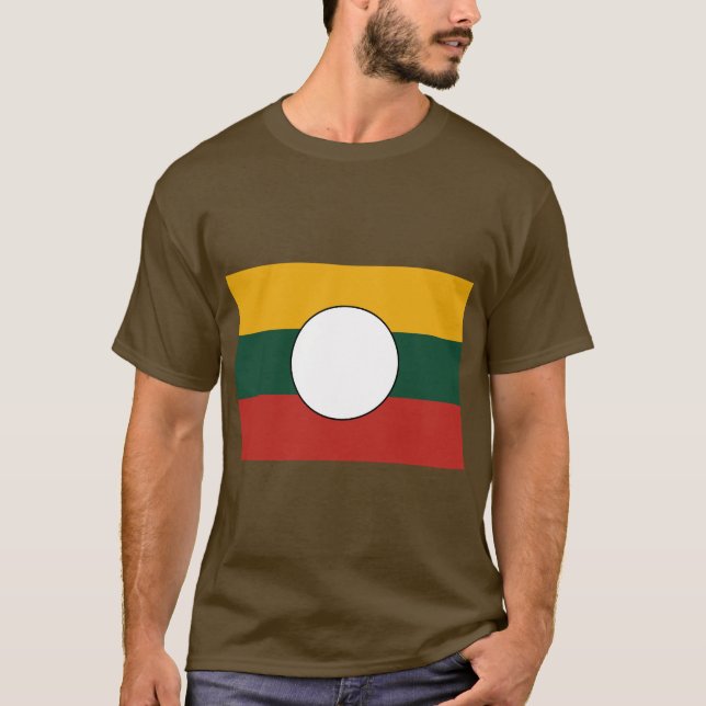 Camiseta o estado de Shan, Myanmar (Frente)