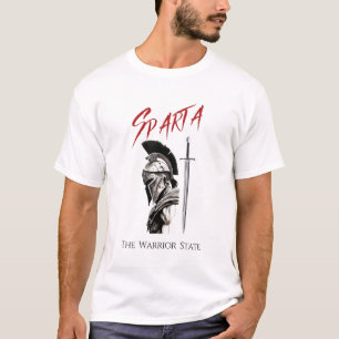 Camiseta O Estado do Guerreiro: Esparta T-Shirt