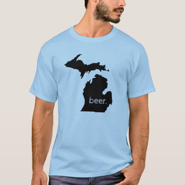 Camiseta O Estado do Lago Excelente - Cerveja! (Frente)