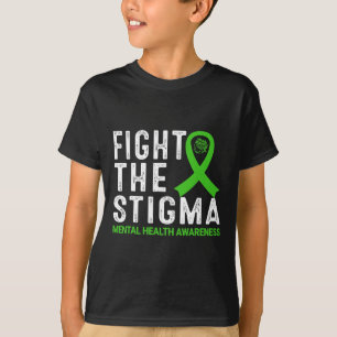 Camiseta O Estigma Conscientização da Saúde Mental