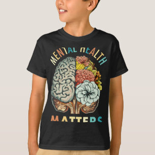 Camiseta O Estigma Problemas de Saúde Mental Sensibilização
