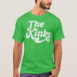 Camiseta O Estilo de Desvanecimento Retroativo dos Kinks