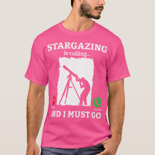 Camiseta O Estrelo Está A Chamar E Tenho De Ir À Tele Astro