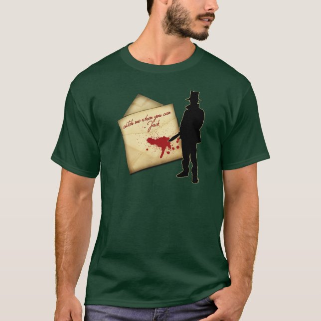 Camiseta O estripador golpeia para trás! (Frente)