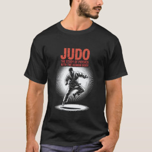 Camiseta O Estudo da Física com o Corpo Humano, Karate A
