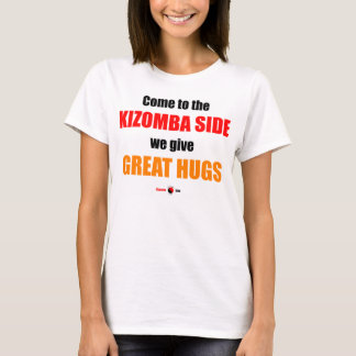 Camiseta O excelente abraça o t-shirt de Kizomba