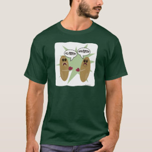 Camiseta O Excelente Amêndoa Debate Engraçado Cartoon Nut