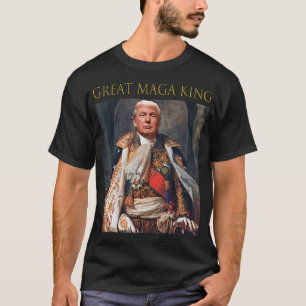 Camiseta O Excelente Maga King Engraçado Trump Ultra Maga K